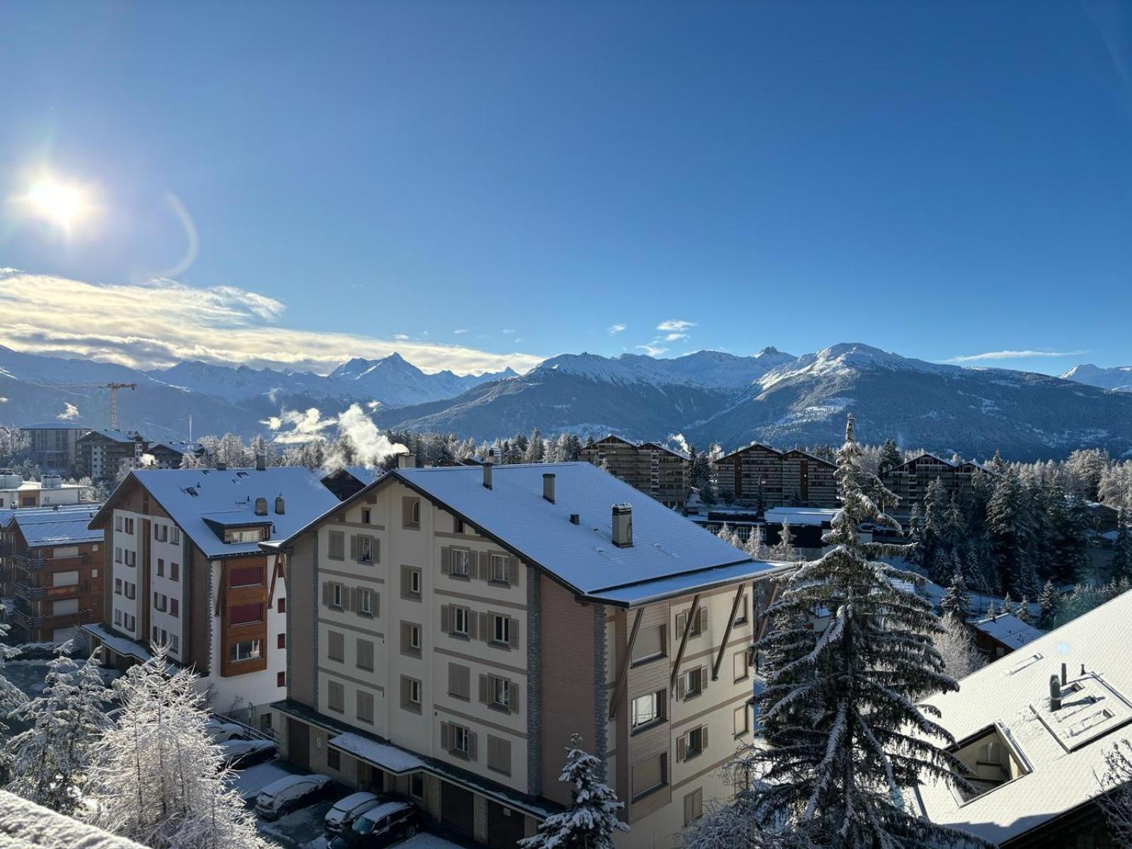 L'Eperon Center Crans Wonderful View Apartment Ngoại thất bức ảnh