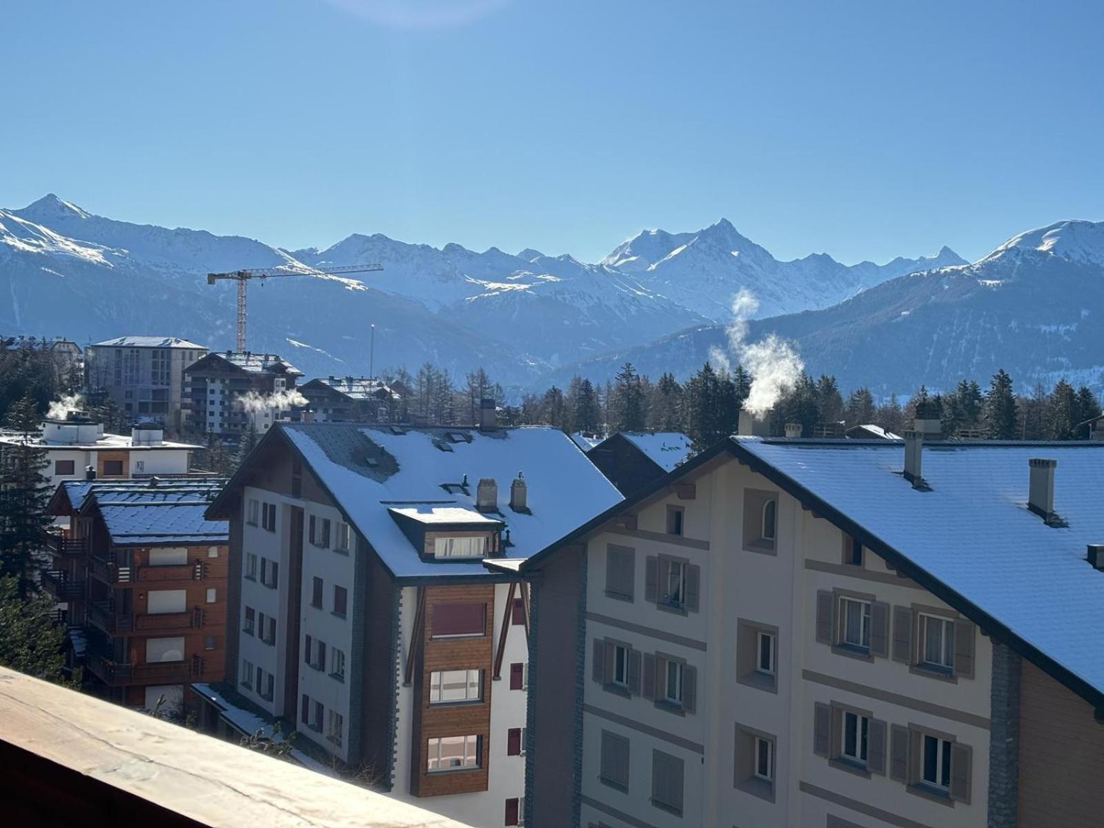 L'Eperon Center Crans Wonderful View Apartment Ngoại thất bức ảnh