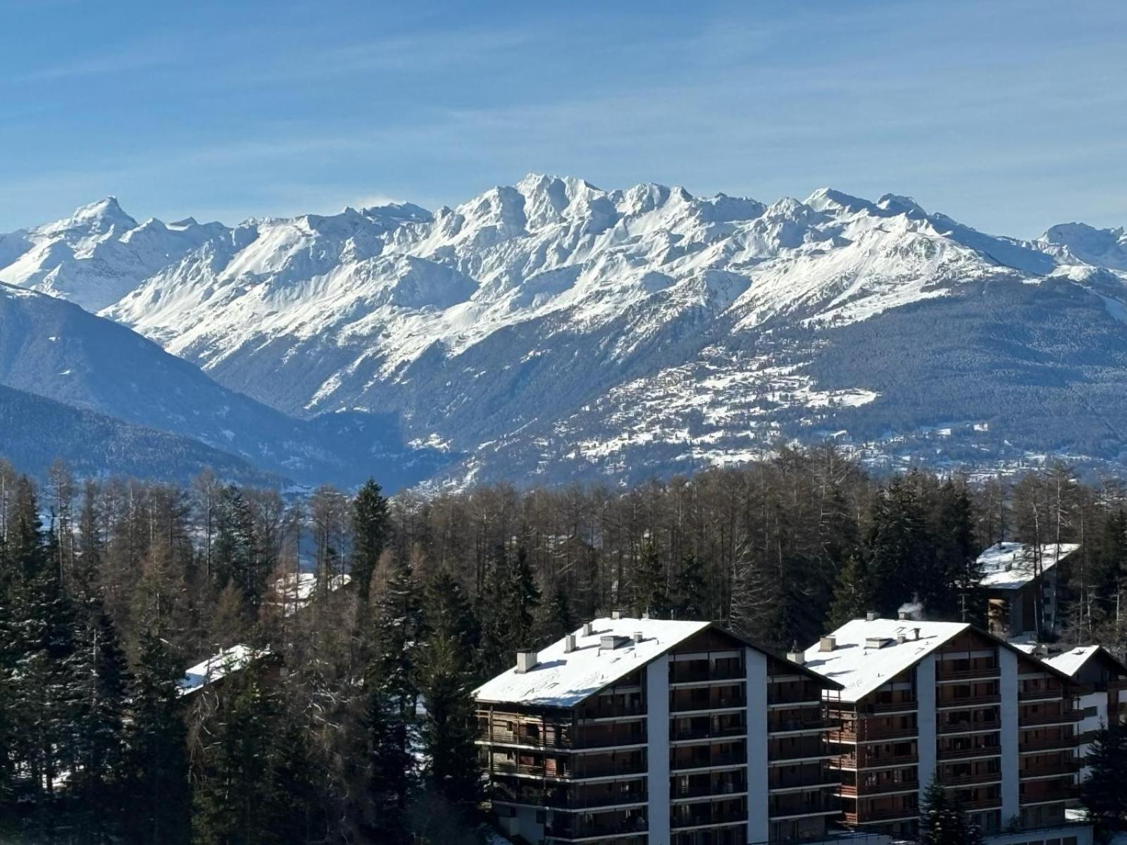 L'Eperon Center Crans Wonderful View Apartment Ngoại thất bức ảnh