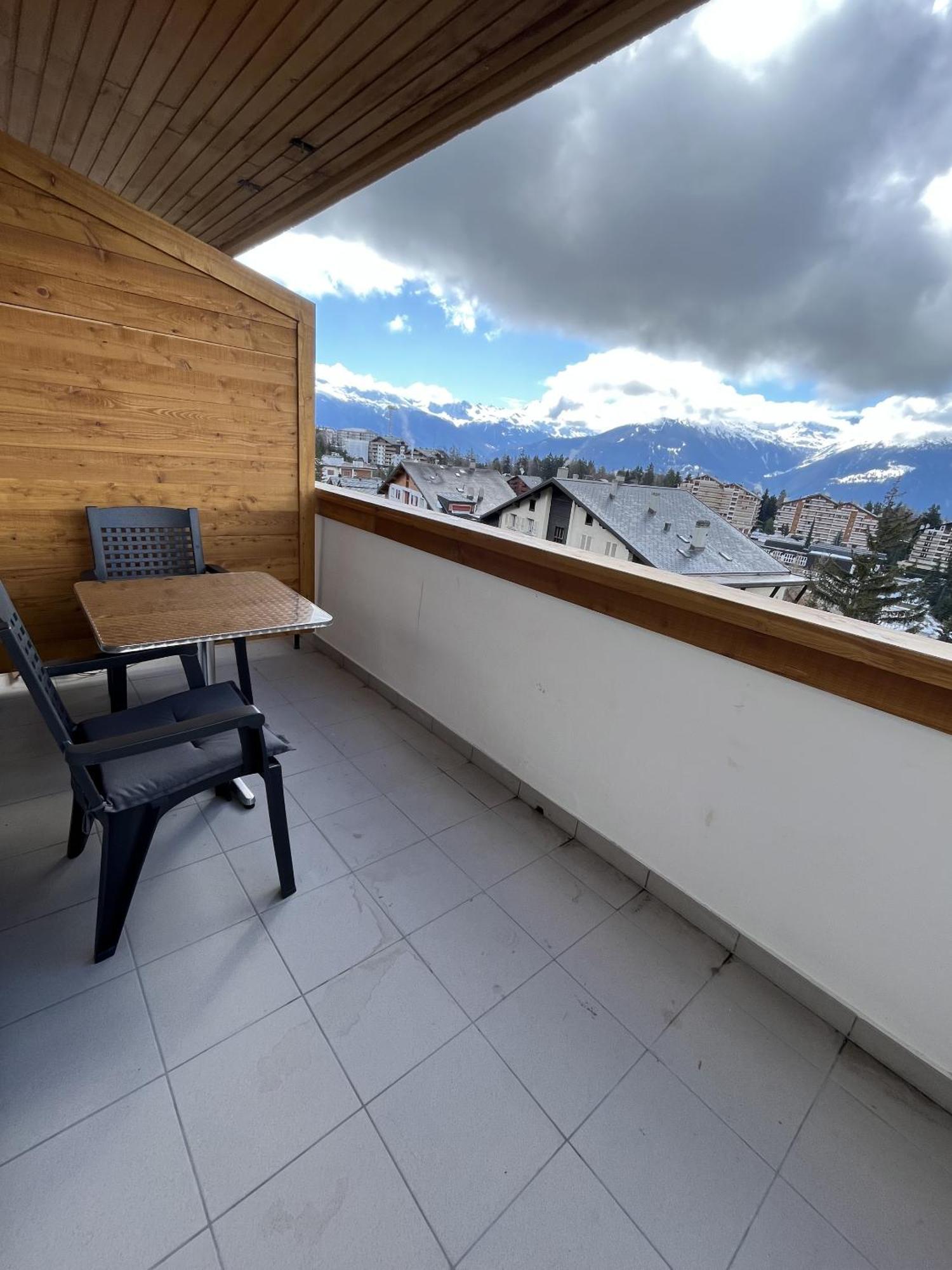L'Eperon Center Crans Wonderful View Apartment Ngoại thất bức ảnh