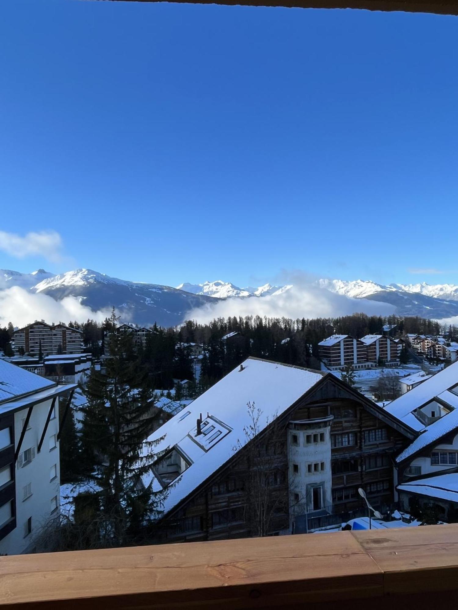 L'Eperon Center Crans Wonderful View Apartment Ngoại thất bức ảnh
