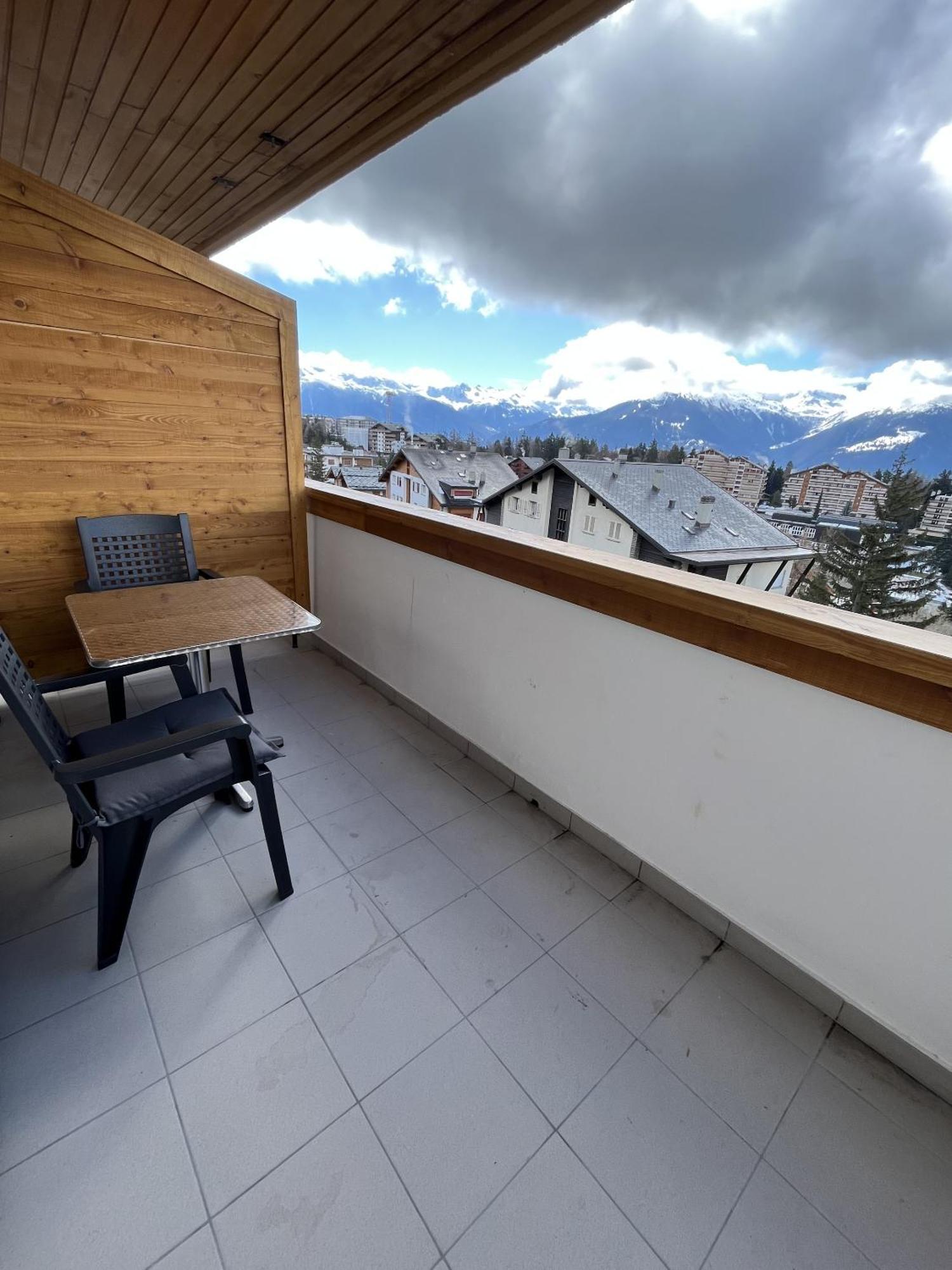 L'Eperon Center Crans Wonderful View Apartment Ngoại thất bức ảnh