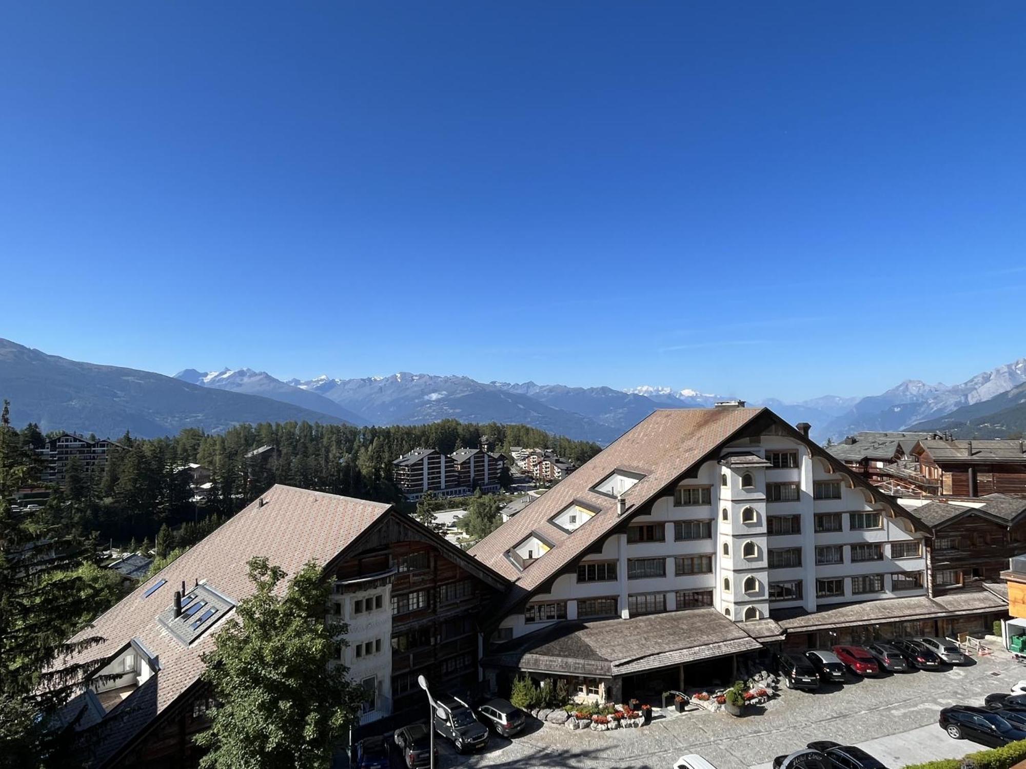 L'Eperon Center Crans Wonderful View Apartment Ngoại thất bức ảnh