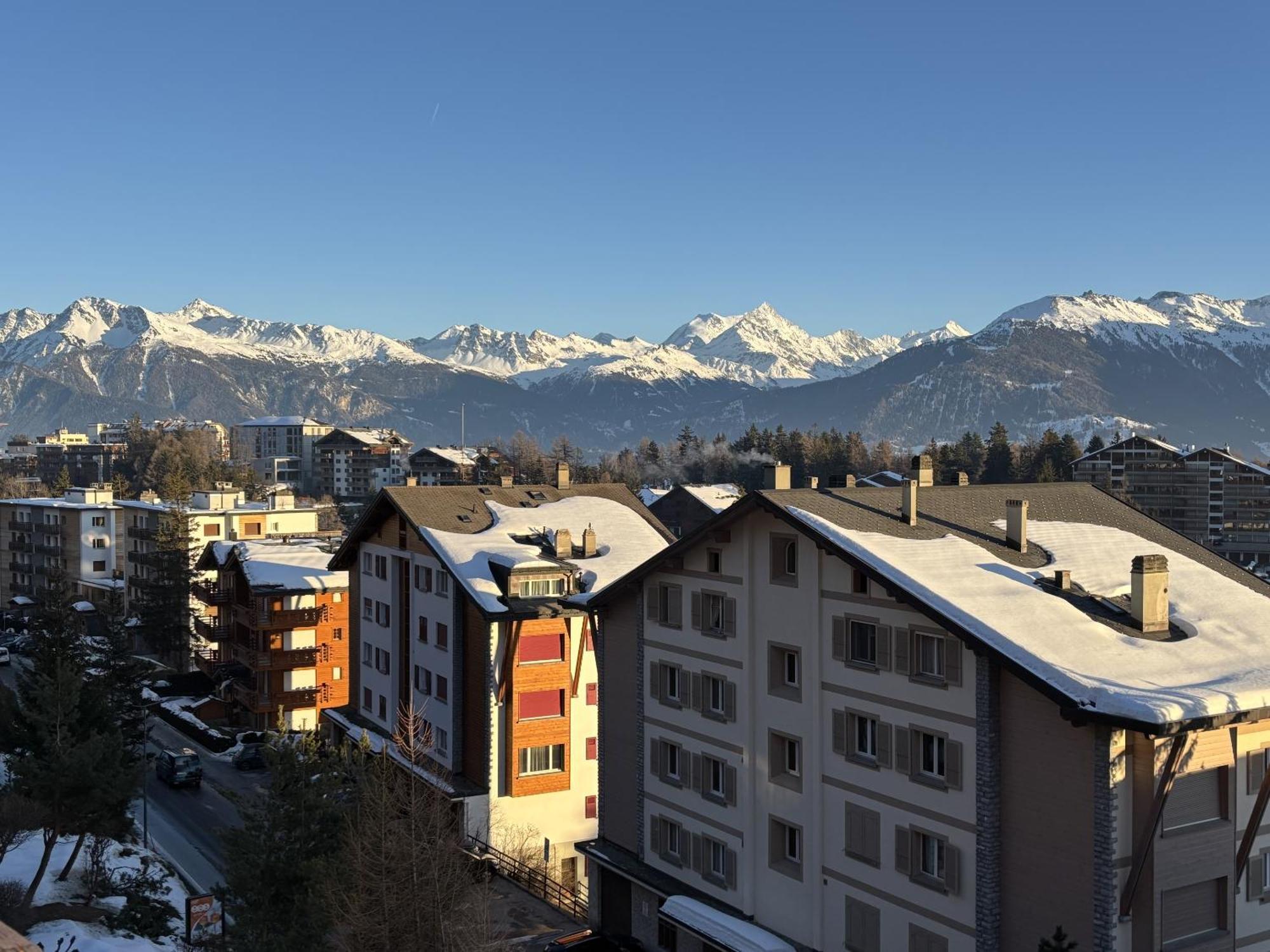 L'Eperon Center Crans Wonderful View Apartment Ngoại thất bức ảnh