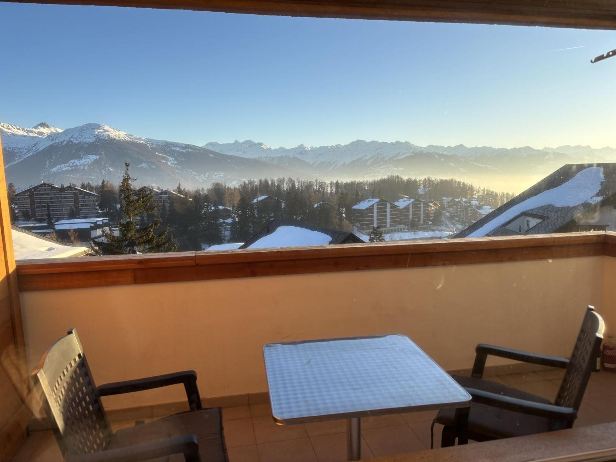 L'Eperon Center Crans Wonderful View Apartment Ngoại thất bức ảnh